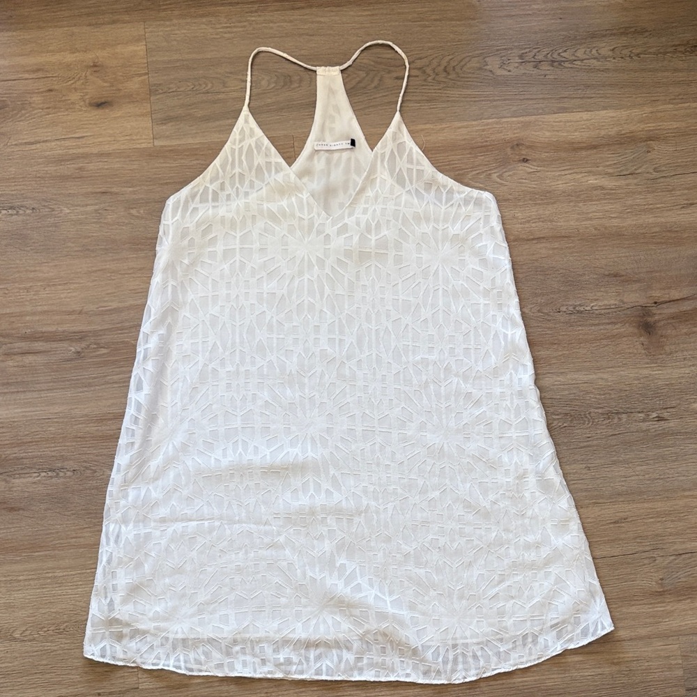 Francesca's Collections White Mini Dress
